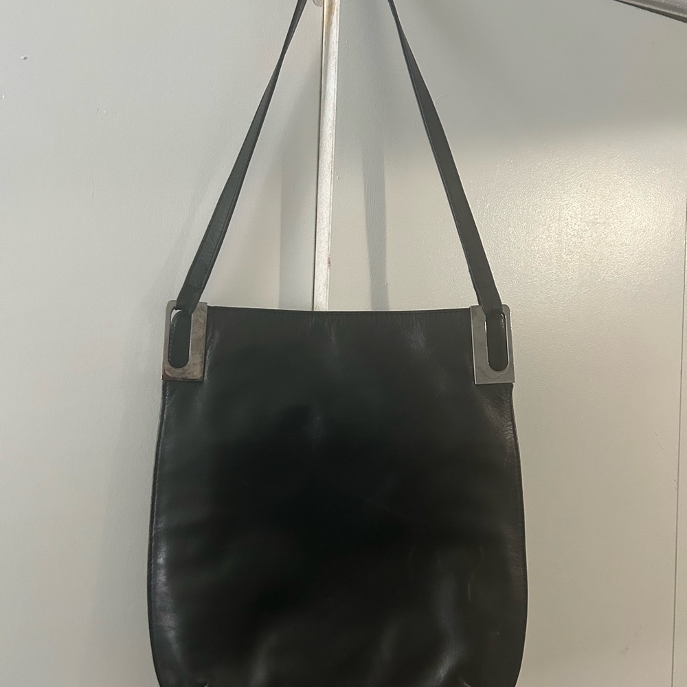 Bag Black Leather Men's Bag